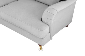 Howard Lyx 6-seters Venstrevendt L-formet Hjørnesofa i Stoff - Lys grå - Møbler - Sofaer - Howard sofa
