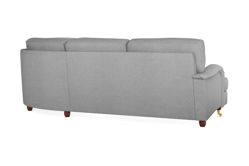 Howard Lyx 6-seters Venstrevendt L-formet Hjørnesofa i Stoff - Lys grå - Møbler - Sofaer - Howard sofa