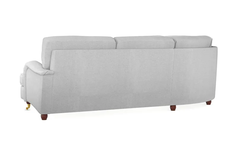 Howard Lyx 6-seters Venstrevendt L-formet Hjørnesofa i Stoff - Lys grå - Møbler - Sofaer - Howard sofa