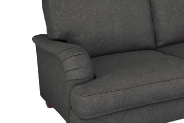Howard Lyx 6-seters Venstrevendt L-formet Hjørnesofa i Stoff - Mørk grå - Møbler - Sofaer - Howard sofa