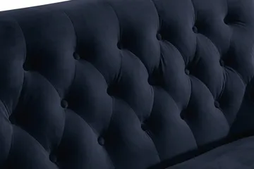 Howard Riviera 2-seters Fløyelssofa - Blå - Møbler - Sofaer - Howard sofa