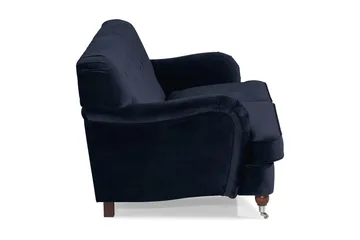 Howard Riviera 2-seters Fløyelssofa - Blå - Møbler - Sofaer - Howard sofa