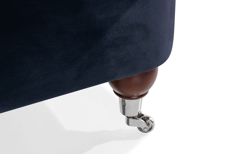 Howard Riviera 2-seters Fløyelssofa - Blå - Møbler - Sofaer - Howard sofa