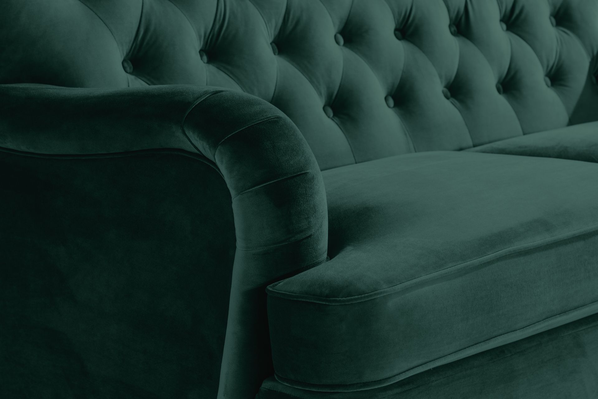 Howard Riviera 2-seters Fløyelssofa - Grønn - Møbler - Sofaer - Howard sofa
