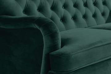 Howard Riviera 2-seters Fløyelssofa - Grønn - Møbler - Sofaer - Howard sofa