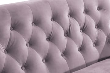 Howard Riviera 2-seters Fløyelssofa - Lilla - Møbler - Sofaer - Howard sofa