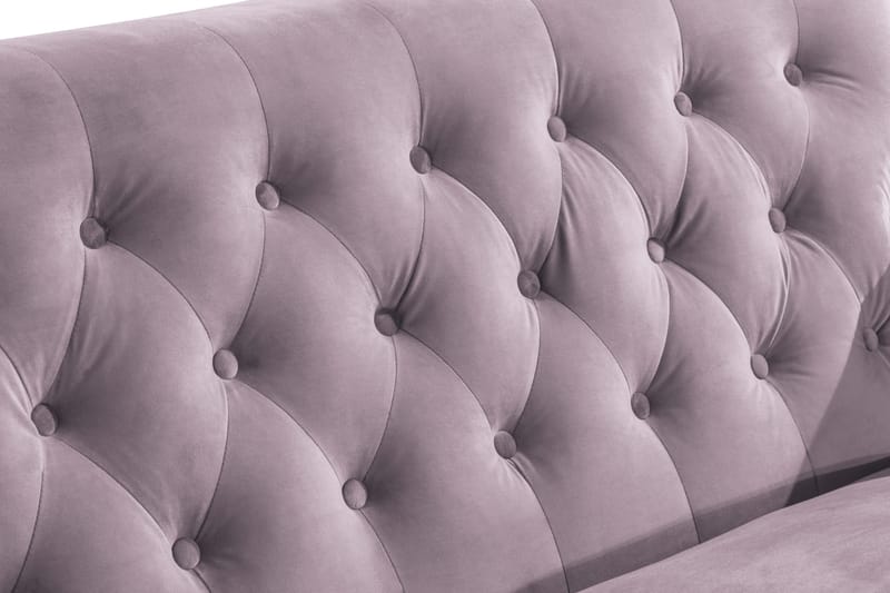 Howard Riviera 2-seters Fløyelssofa - Lilla - Møbler - Sofaer - Howard sofa