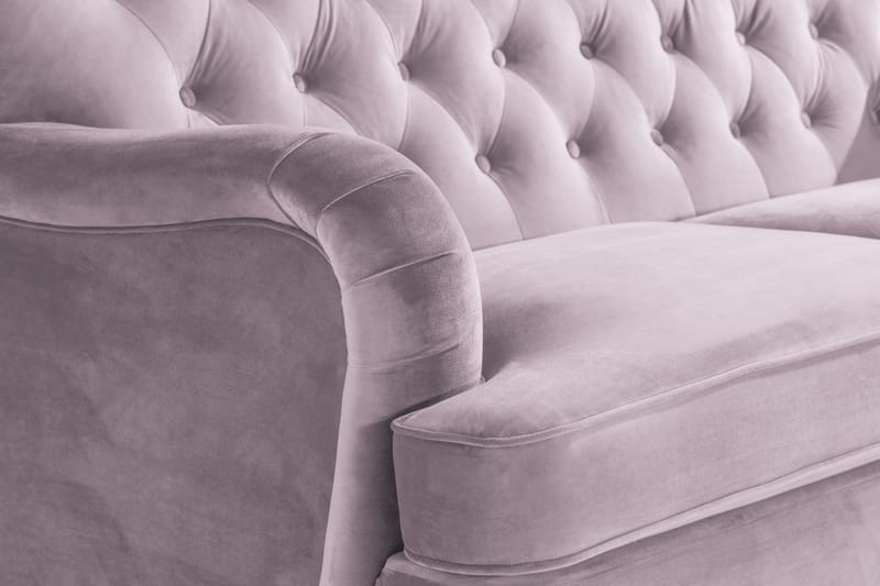 Howard Riviera 2-seters Fløyelssofa - Lilla - Møbler - Sofaer - Howard sofa