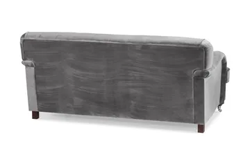 Howard Riviera 2-seters Fløyelssofa - Lys grå - Møbler - Sofaer - Howard sofa