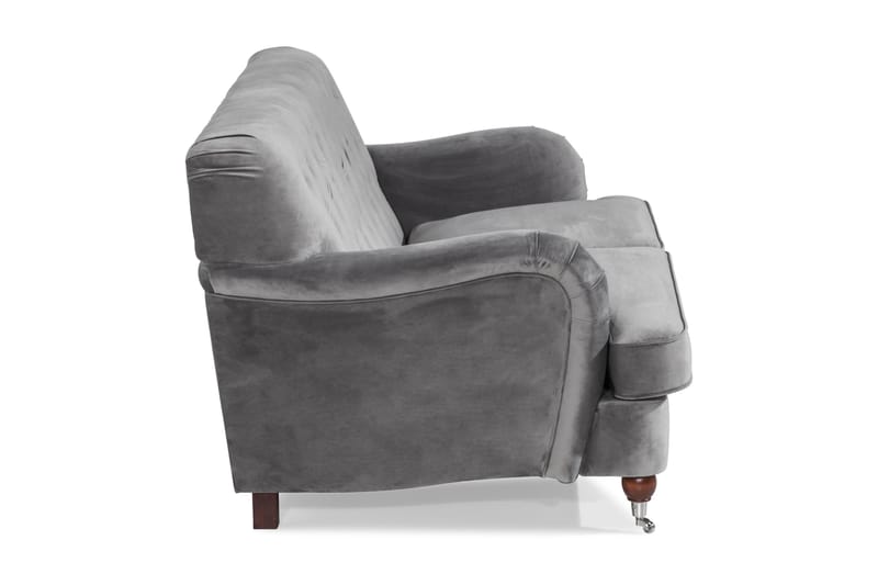 Howard Riviera 2-seters Fløyelssofa - Lys grå - Møbler - Sofaer - Howard sofa