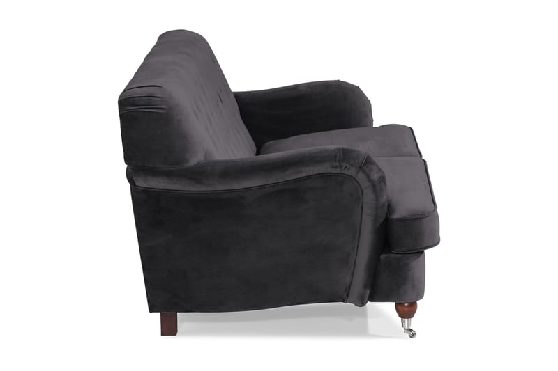 Howard Riviera 2-seters Fløyelssofa - Mørk grå - Møbler - Sofaer - Howard sofa