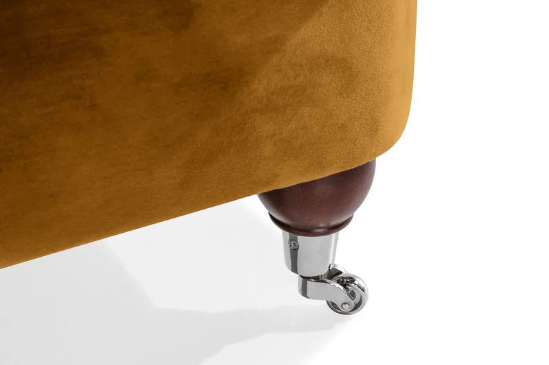 Howard Riviera 2-seters Fløyelssofa - Mørk gul - Møbler - Sofaer - Howard sofa