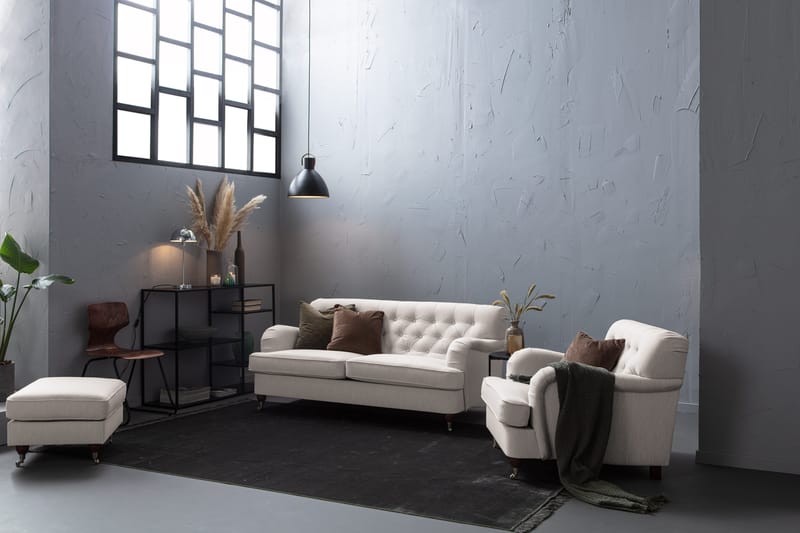 Howard Riviera 2-seters Stoffsofa - Lys grå - Møbler - Sofaer - Howard sofa