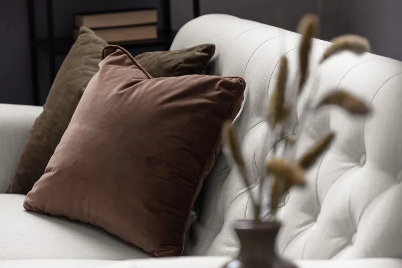 Howard Riviera 2-seters Stoffsofa - Lys grå - Møbler - Sofaer - Howard sofa