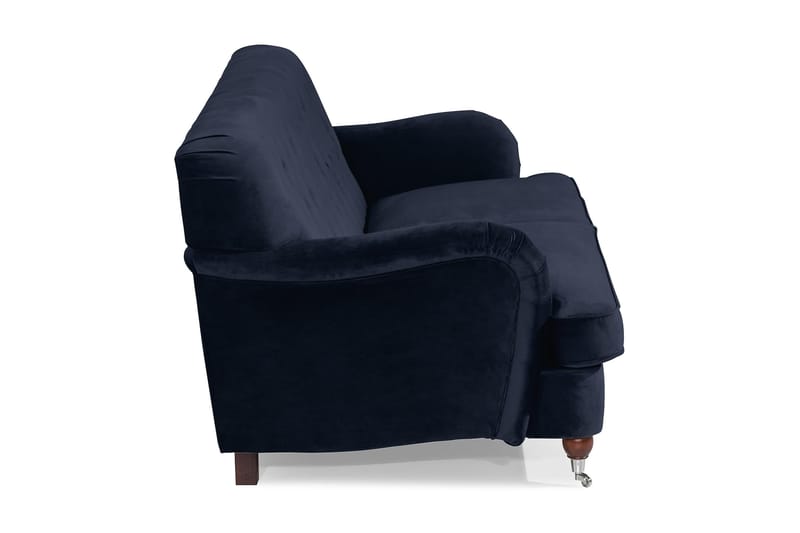Howard Riviera 3-seters Fløyelssofa - Blå - Møbler - Sofaer - Howard sofa