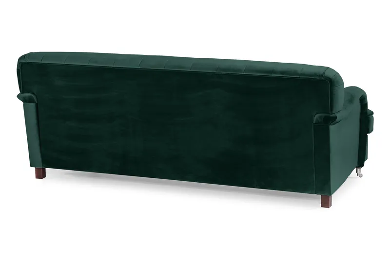 Howard Riviera 3-seters Fløyelssofa - Grønn - Møbler - Sofaer - Howard sofa