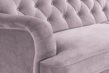 Howard Riviera 3-seters Fløyelssofa - Lilla - Møbler - Sofaer - Howard sofa