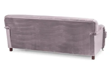 Howard Riviera 3-seters Fløyelssofa - Lilla - Møbler - Sofaer - Howard sofa