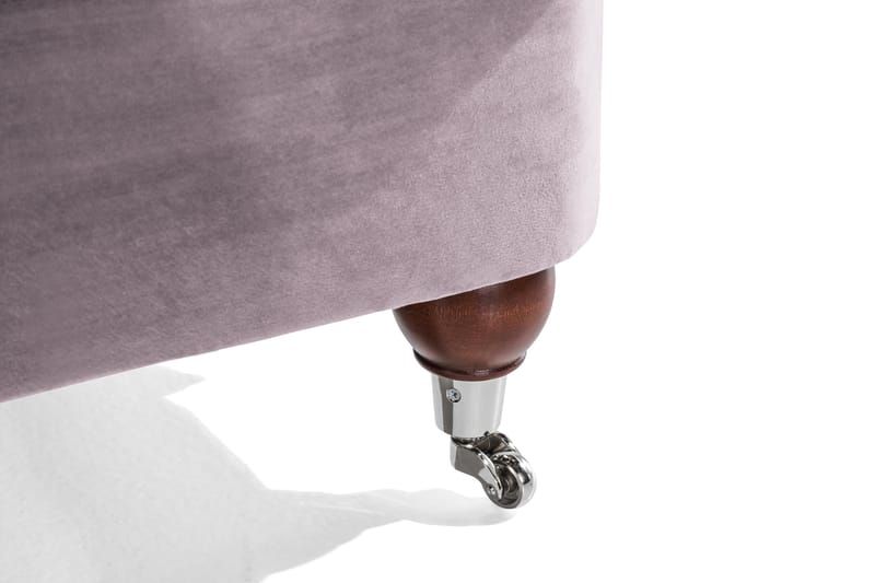 Howard Riviera 3-seters Fløyelssofa - Lilla - Møbler - Sofaer - Howard sofa