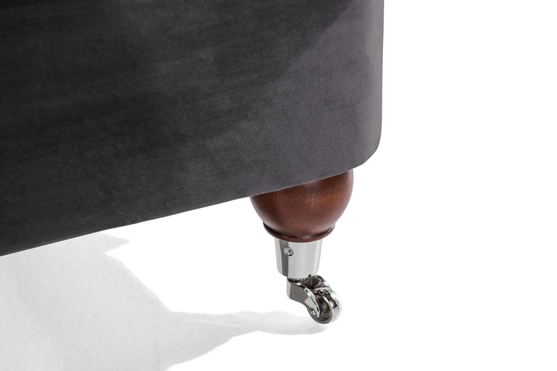 Howard Riviera 3-seters Fløyelssofa - Mørk grå - Møbler - Sofaer - Howard sofa