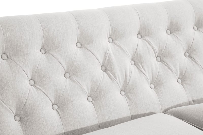 Howard Riviera 3-seters Stoffsofa - Lys grå - Møbler - Sofaer - Howard sofa