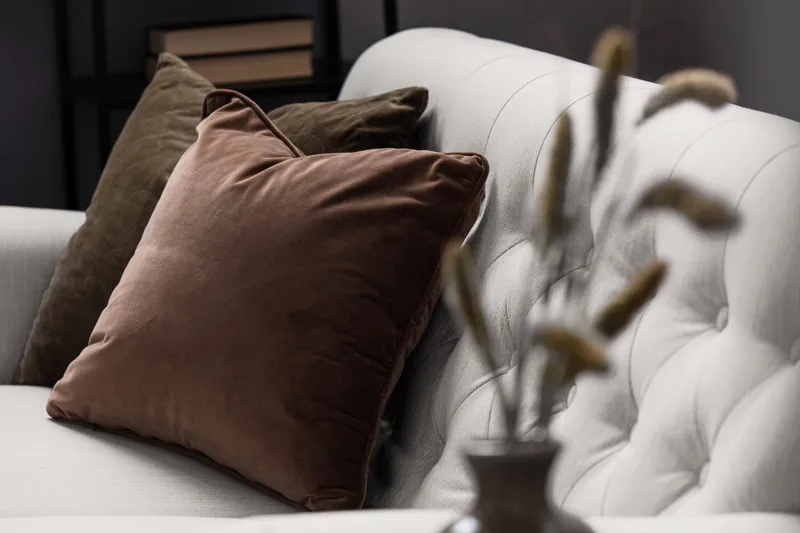 Howard Riviera 3-seters Stoffsofa - Lys grå - Møbler - Sofaer - Howard sofa