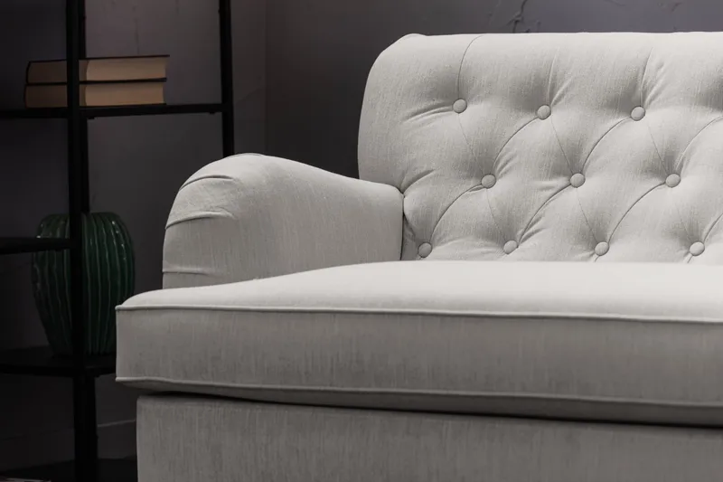 Howard Riviera 3-seters Stoffsofa - Lys grå - Møbler - Sofaer - Howard sofa