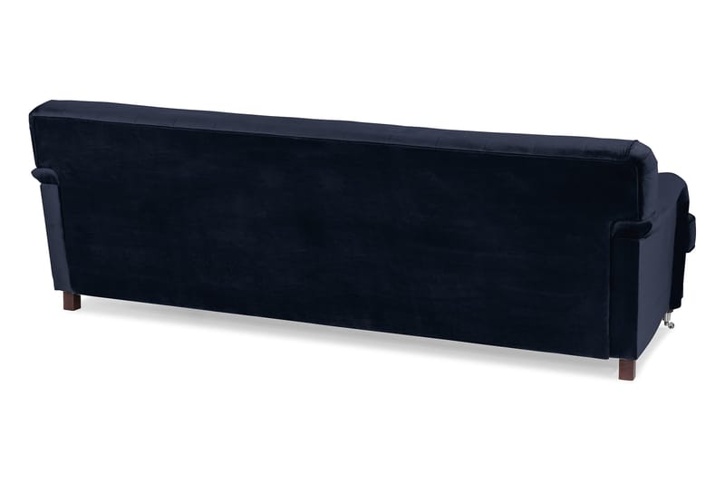 Howard Riviera 3-seters Svingt Fløyelssofa - Blå - Møbler - Sofaer - Howard sofa