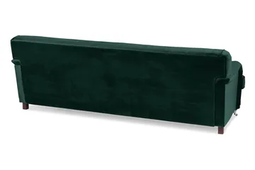 Howard Riviera 3-seters Svingt Fløyelssofa - Grønn - Møbler - Sofaer - Howard sofa