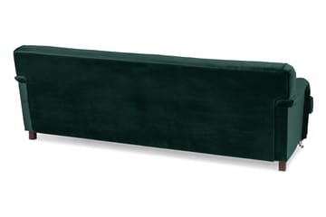 Howard Riviera 3-seters Svingt Fløyelssofa - Grønn - Møbler - Sofaer - Howard sofa