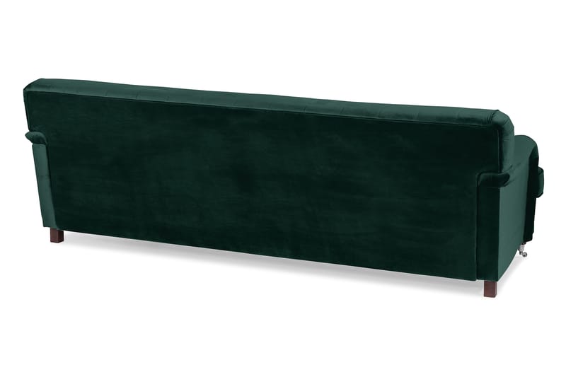 Howard Riviera 3-seters Svingt Fløyelssofa - Grønn - Møbler - Sofaer - Howard sofa