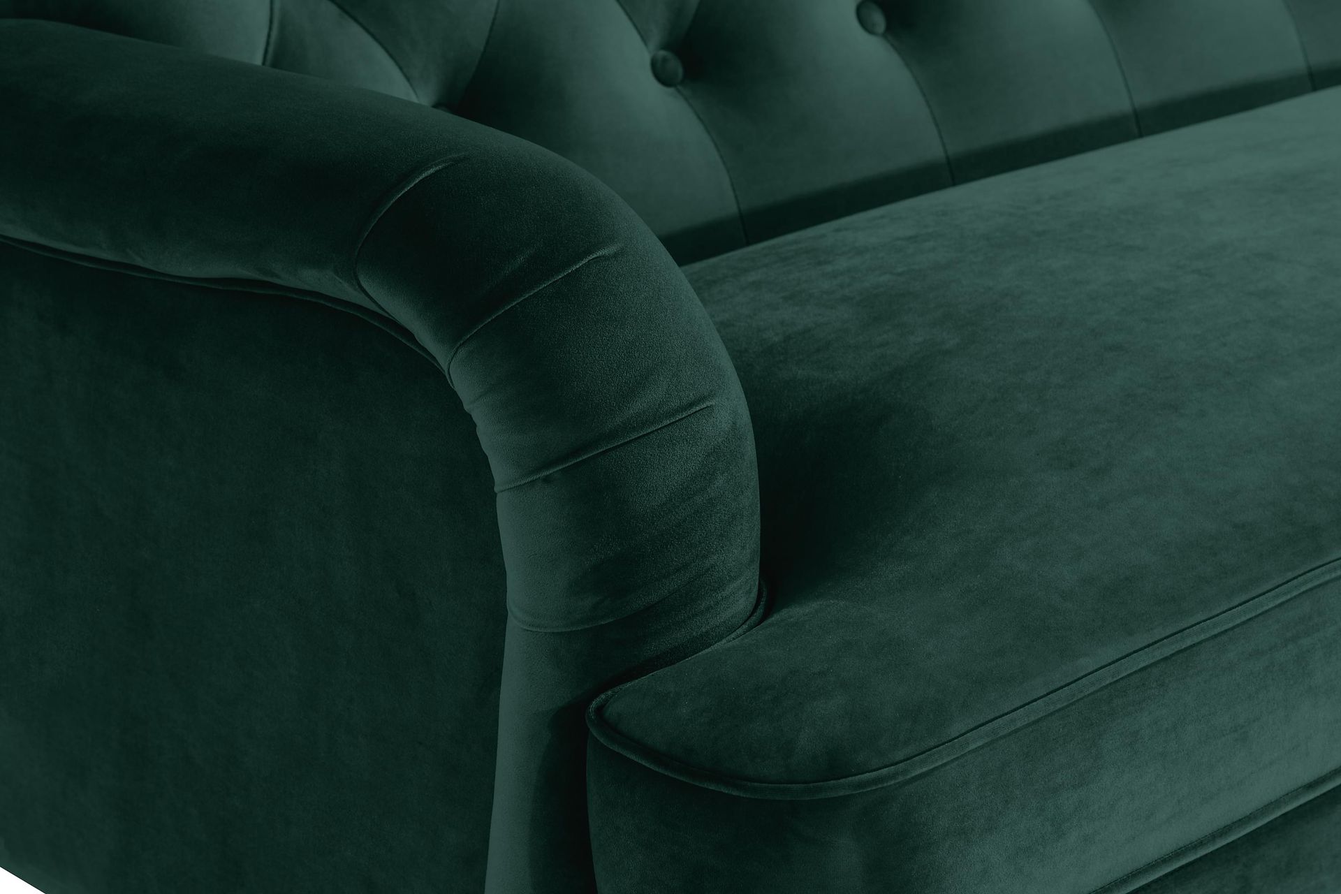 Howard Riviera 3-seters Svingt Fløyelssofa - Grønn - Møbler - Sofaer - Howard sofa