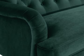 Howard Riviera 3-seters Svingt Fløyelssofa - Grønn - Møbler - Sofaer - Howard sofa