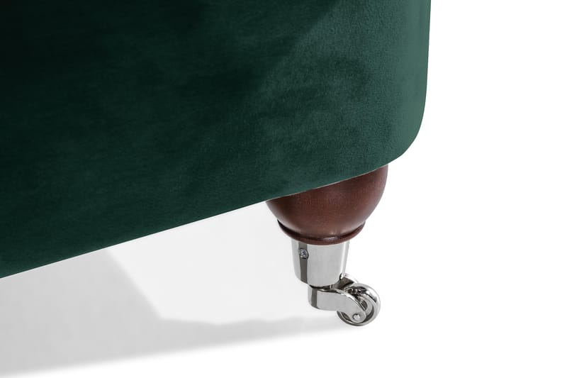 Howard Riviera 3-seters Svingt Fløyelssofa - Grønn - Møbler - Sofaer - Howard sofa