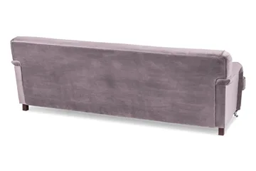 Howard Riviera 3-seters Svingt Fløyelssofa - Lilla - Møbler - Sofaer - Howard sofa