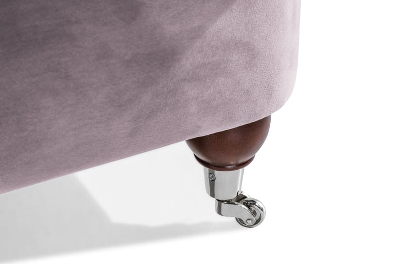 Howard Riviera 3-seters Svingt Fløyelssofa - Lilla - Møbler - Sofaer - Howard sofa