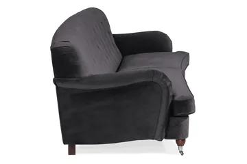 Howard Riviera 3-seters Svingt Fløyelssofa - Mørk grå - Møbler - Sofaer - Howard sofa