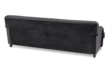 Howard Riviera 3-seters Svingt Fløyelssofa - Mørk grå - Møbler - Sofaer - Howard sofa