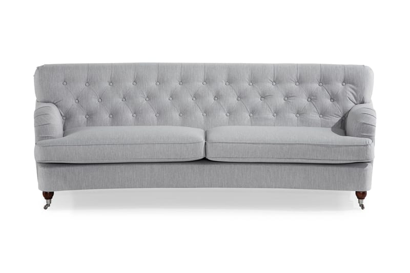 Howard Riviera 3-seters Svingt Stoffsofa, Grå