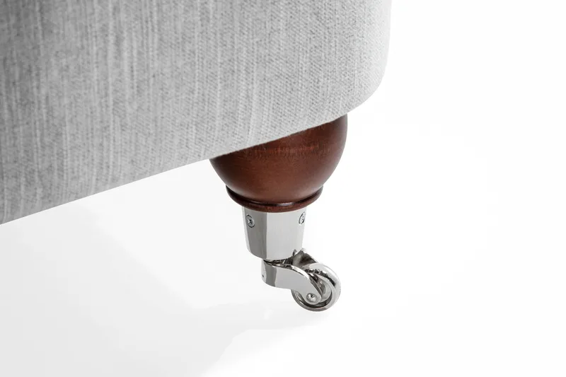 Howard Riviera 3-seters Svingt Stoffsofa - Grå - Møbler - Sofaer - Howard sofa