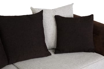 Toronto 3-seters Sofa - Brun/Beige - Møbler - Sofaer - Howard sofa