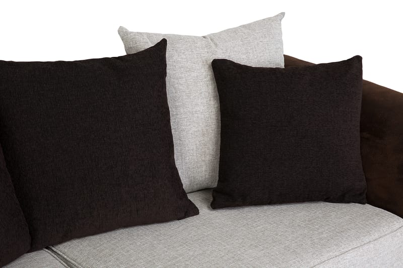 Toronto 3-seters Sofa - Brun/Beige - Møbler - Sofaer - Howard sofa