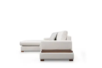 Huelva Divansofa - Beige - Møbler - Sofaer - Sofa med sjeselong