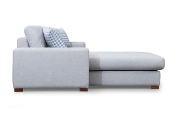Huelva Divansofa - Grå - Møbler - Sofaer - Sofa med sjeselong