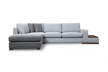 Huelva Divansofa - Grå - Møbler - Sofaer - Sofa med sjeselong