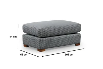 Huelva Divansofa - Grå - Møbler - Sofaer - Sofa med sjeselong