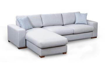 Huelva Divansofa - Grå - Møbler - Sofaer - Sofa med sjeselong
