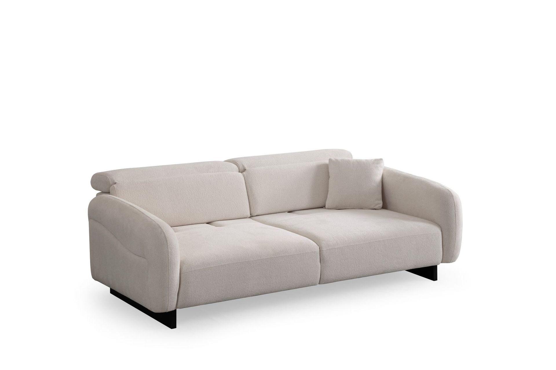 Ingang 3-seters sofa Chenille - Hvit