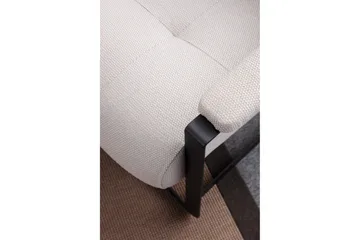 Jaguar 4-seters Sofa med Divan - Hvit - Møbler - Sofaer - Sofa med sjeselong