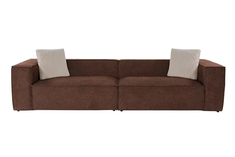 Kaolins Sofa 3-seter, Brun